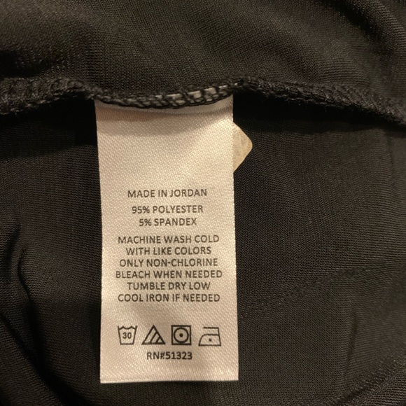 Vince Camino Women’s Black 3/4 Sleeve V-Neck Relaxed Blouse L - Picture 8 of 8